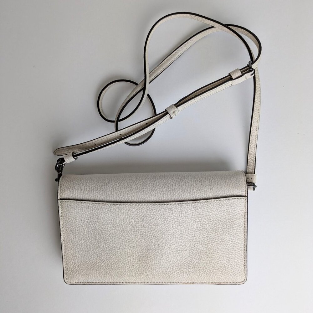 COACH Foldover Crossbody Clutch with Tea Rose - Picture 3 of 8